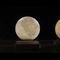 Magnetic Levitating Moon Lamp — 3D-Printed Floating Moon Light video preview