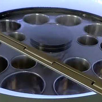 Commercial Rotary Ice Cream Display Freezer — Round Barrel Showcase video preview