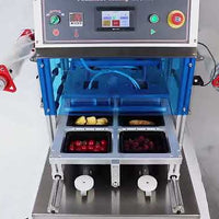 Semi-Automatic Tray Sealing Machine — Nitrogen Flush, Pneumatic video preview
