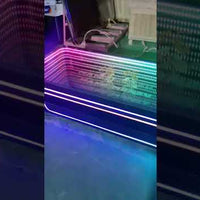 LED Infinity Mirror Bar Table for Nightclubs &amp; Lounges video preview