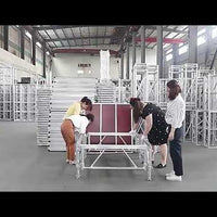 Portable Aluminum Stage Platform — Modular Concert & Event Staging video preview