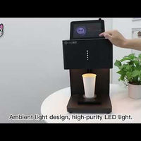 Intelligent Selfie Coffee Printer with Edible Ink video preview