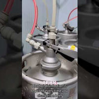 Vista previa del vídeo de Commercial All-in-One Craft Beer Wall Dispenser — Integrated Tap & Cooling