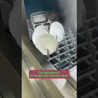 Industrial Tunnel Dishwasher video preview