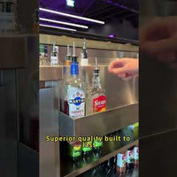 Custom Cocktail Bar Station — Refrigerated Underbar Workstation video preview
