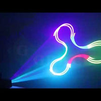 RGB Animation Laser Light — 3D DMX Stage Laser (1–3W) video preview
