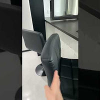 Modern Velvet Bar Stool — Swivel, Gas-Lift, Square Back video preview