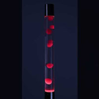 Modern LED Floor Lava Lamp — Tall Glass Rainbow Accent Light video preview