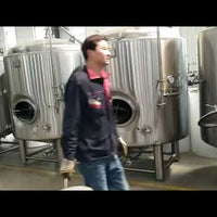 Bright Beer Tank — Jacketed 304 Stainless Storage Vessel video preview