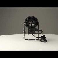 80W IP65 3-Slide Gobo Light Projector video preview