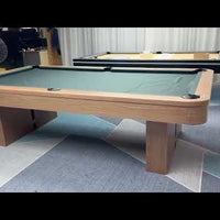 Solid Walnut Slate Pool Table — American 7/8/9 ft video preview