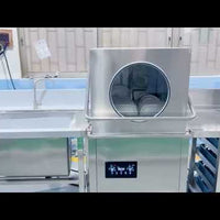 Commercial Hood Type Dishwasher video preview