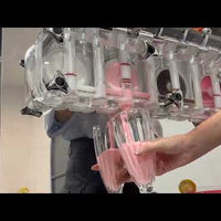 Commercial Soft Serve Ice Cream &amp; Slush Machine — 7 Flavors, 4 Cylinders video preview