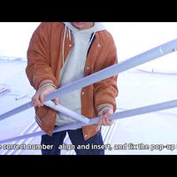LED Fabric Backdrop Display Stand — Tension Light Box video preview