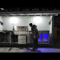 Modular Outdoor Kitchen — Stainless Steel with Weatherproof Shed video preview