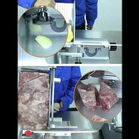 Commercial Automatic Frozen Meat Slicer — 300 mm Blade video preview
