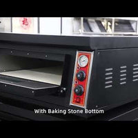 Commercial Deck Pizza Oven — Electric &amp; Gas, Stone Base video preview