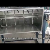 Semi-Automatic Piston Filling Machine — Heated Hopper &amp; Agitator video preview