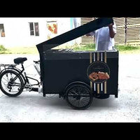 Electric Cargo Tricycle Coffee Bike — Mobile Food Cart video preview