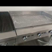 Commercial Gas Cooking Range video preview