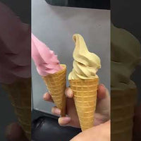 Commercial Soft Serve Ice Cream Machine — 1900W video preview