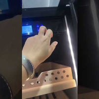 Aperçu vidéo : Armoire à cigares professionnelle à double porte vitrée — 3 800 cigares