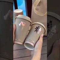 Custom-Printed Biodegradable Paper Coffee Cups video preview