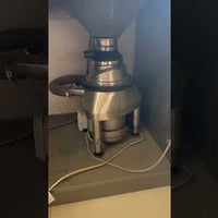 Commercial Food Waste Disposer — 1.2 HP Stainless Steel video preview