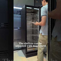Commercial Dry Aging Refrigerator — Glass Door, Stainless Steel video preview