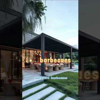 Aluminum Louvered Pergola — Bioclimatic Poolside Gazebo video preview
