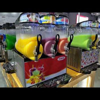 Commercial Slush Granita Machine — 3 Bowls, 36 L video preview