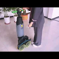 Walk-Behind Battery Floor Scrubber Dryer — 430 mm video preview