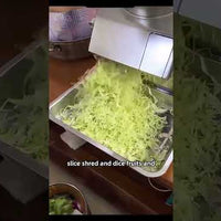 Commercial Vegetable Cutting Machine — Slicer, Shredder &amp; Dicer video preview