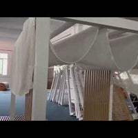 Outdoor Double Sun Lounger with Aluminum Frame video preview