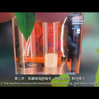 Automatic Fresh Orange Juice Vending Machine — Self-Cleaning, Refrigerated video preview