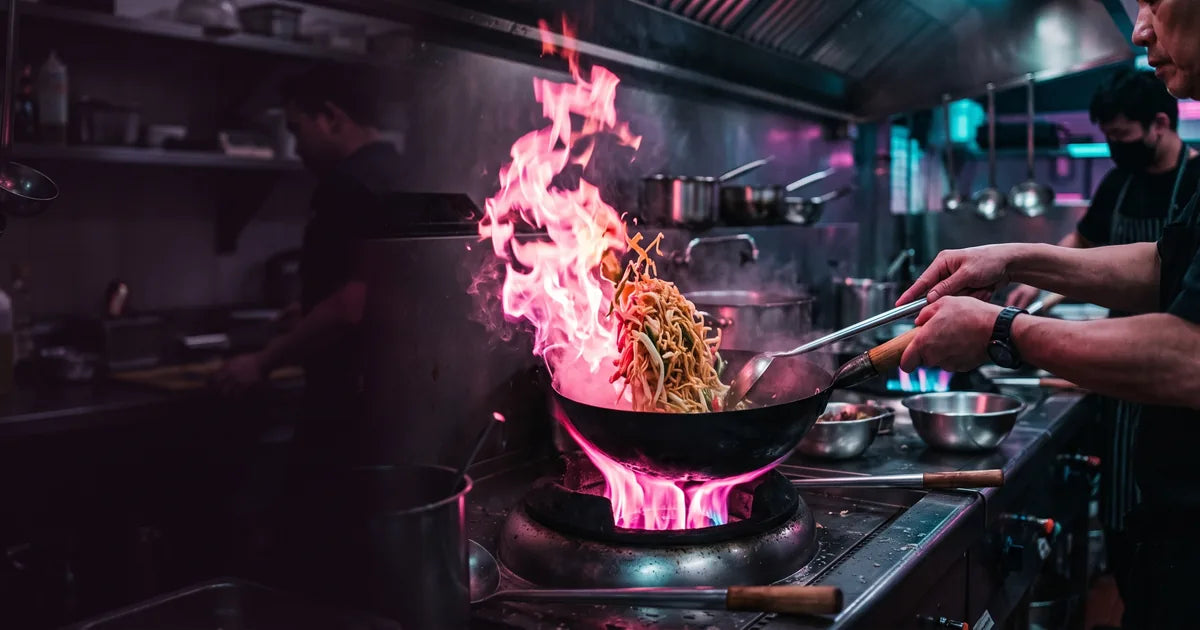 Asian wok restaurant