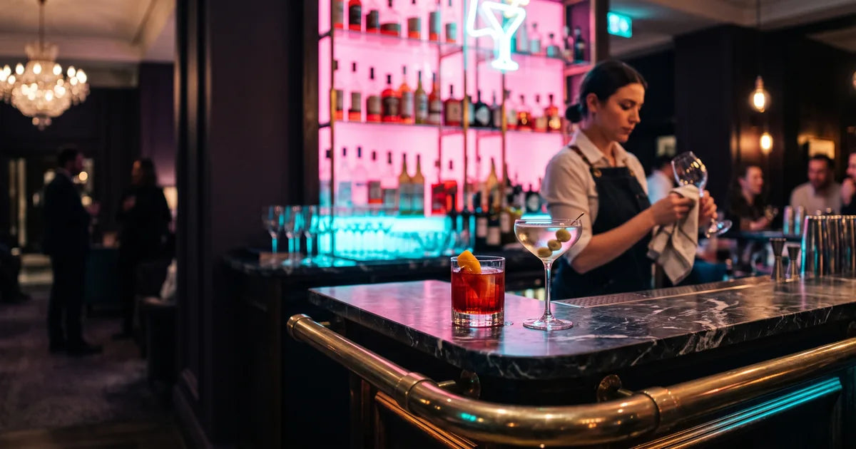 Hotel bar & lobby F&B